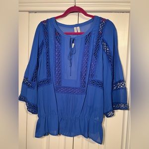 3/$30 NWT Madison Blouse with Camisole